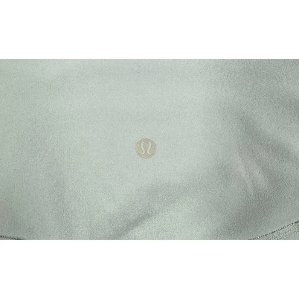 Lululemon Align Womens Size 10 Blue Gray High-Rise Crop 21 Nulu Leggings